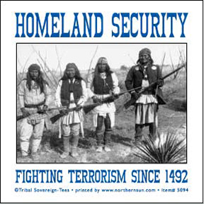 HOMELAND SECURITY Sticker