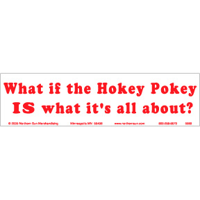 HOKEY POKEY Bumper Sticker