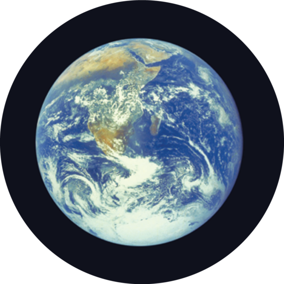 Earth Small Button