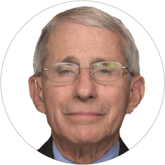 Dr Anthony Fauci Button GONE
