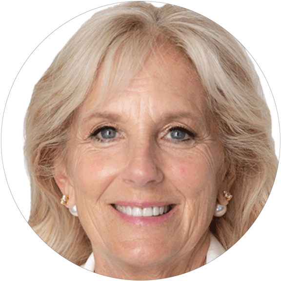 Dr Jill Biden Button GONE