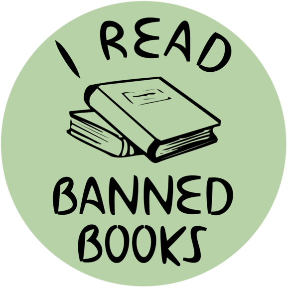 I Read Banned Books Button