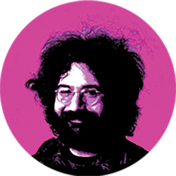 Jerry Garcia Button