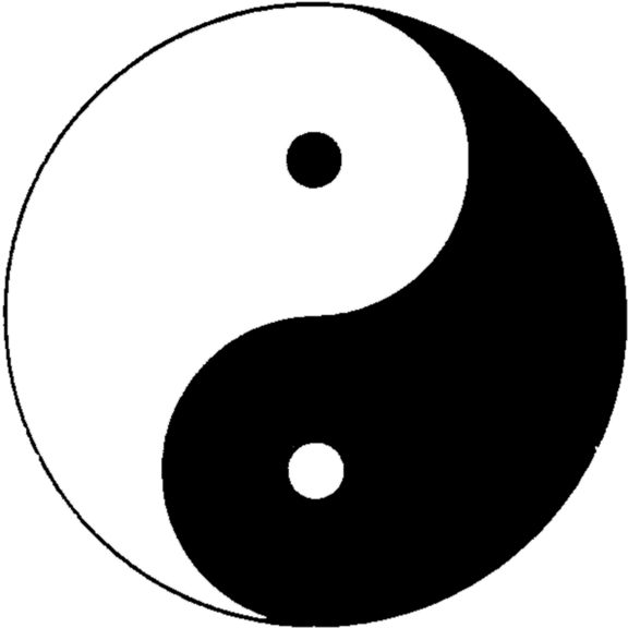 Yin Yang Button