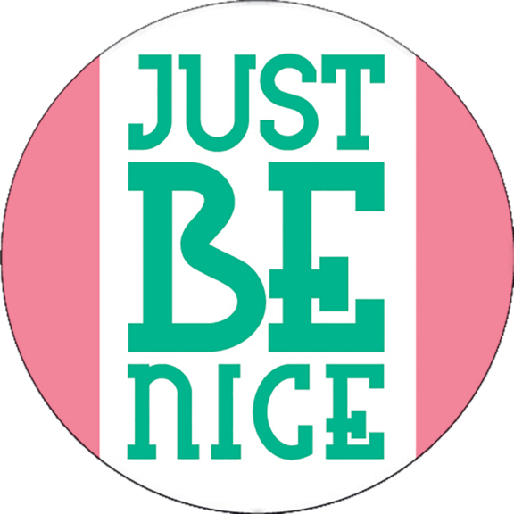 Just Be Nice Button