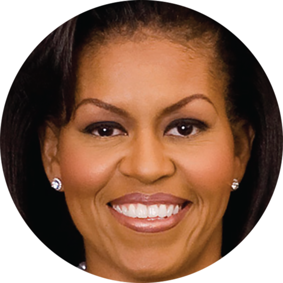 Michelle Obama Button