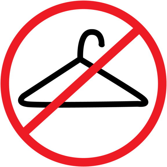 Coat Hanger Button