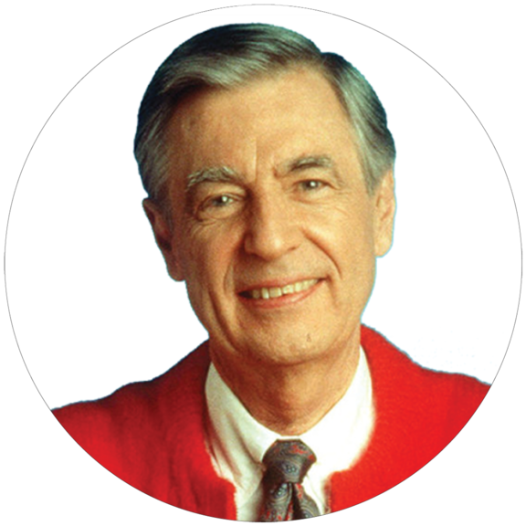 Mr Fred Rogers Button