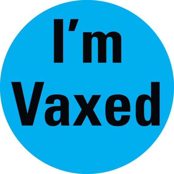 I'm Vaxed Button