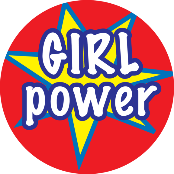 Girl Power Button