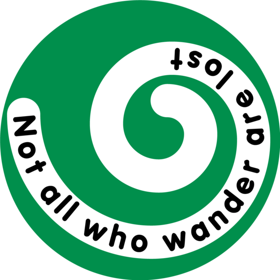 Wander Not Lost Button