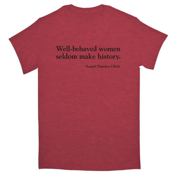Well-Behaved Women Organic Red TShirt