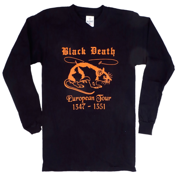 Black Death Tour Long Sleeve TShirt