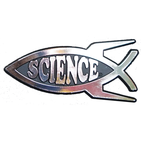 Science Plaque Car Emblem