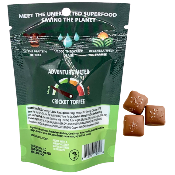 Toffee Chocolate Cricket 2 Pack