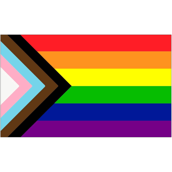 Progress Rainbow Flag