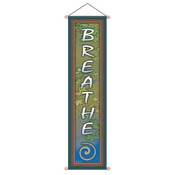 Breathe Affirmation Banner