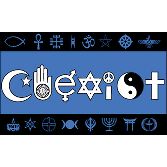 Coexist Flag 3' x 5'