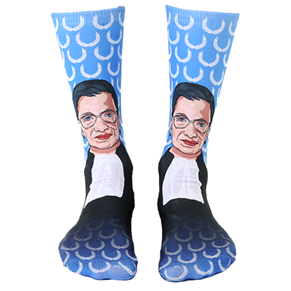 Ruth Bader Ginsburg RBG Socks