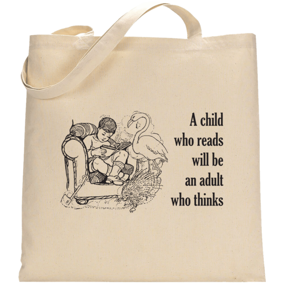 Child Who Reads Tote Bag