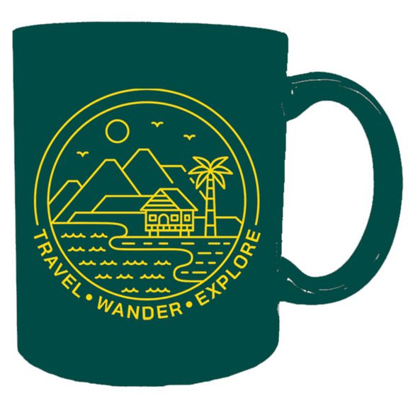 Wander Travel Explore Mug