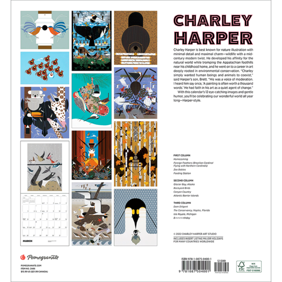 Charley Harper Calendar
