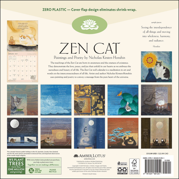 Zen Cat Calendar