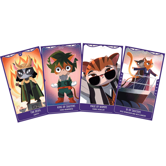 Cosplay Cats Tarot Deck And Guidebook