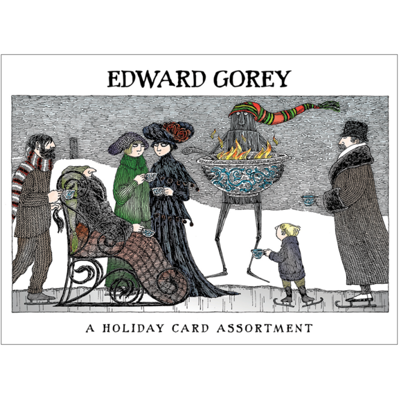 Ed Gorey Assorted 20 Note Card Set GONE