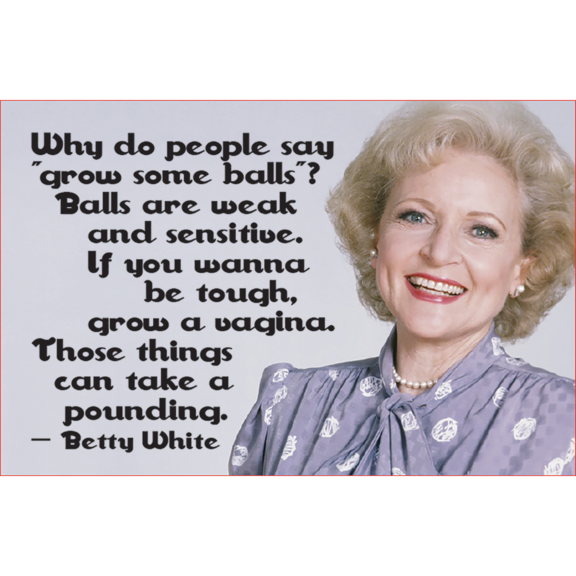 Betty White Magnet