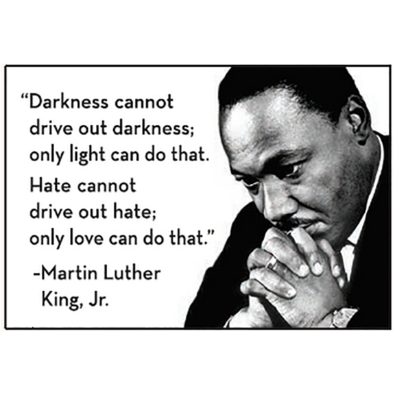 Only Love Martin Luther King Jr Magnet