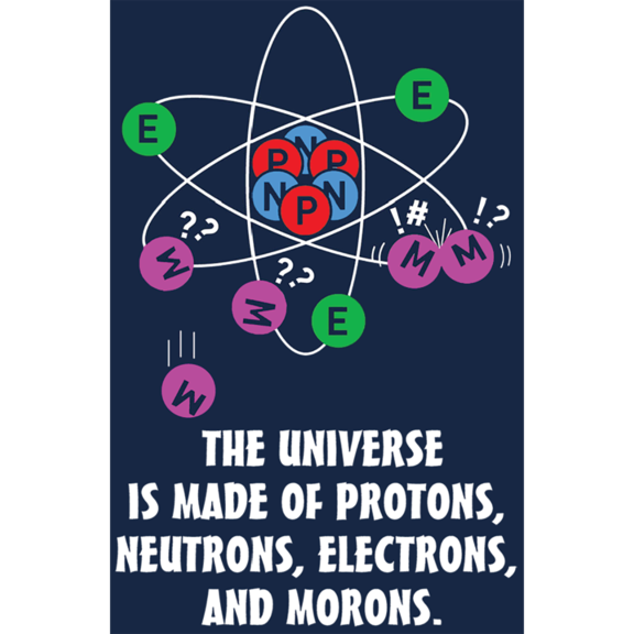 Universe Morons Magnet