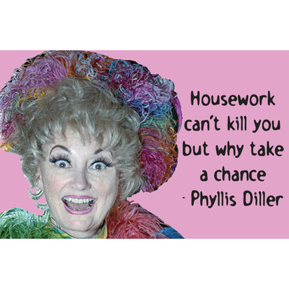 Phyllis Diller Magnet