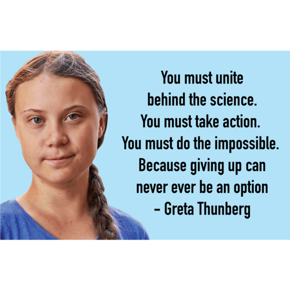 Greta Thunberg Magnet