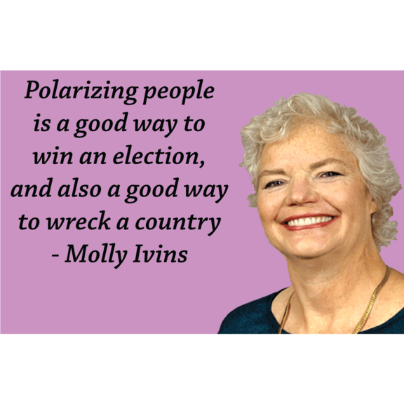 Molly Ivins Magnet