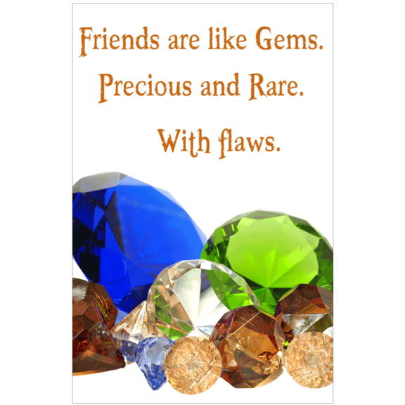 Friends Gems Precious And Rare Magnet