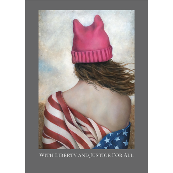 Liberty And Justice Poster GONE