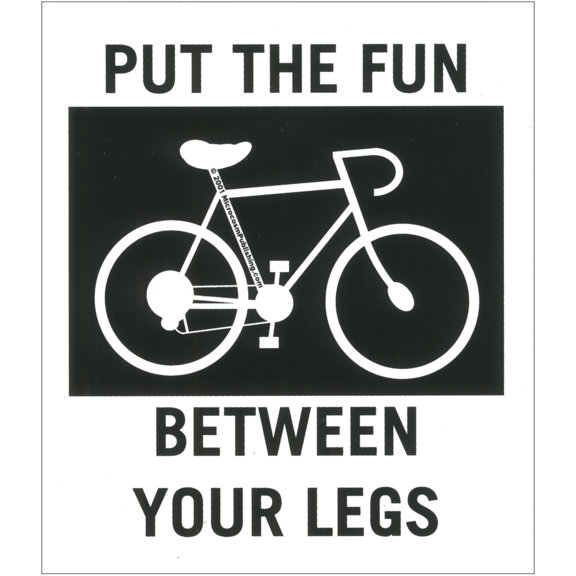 Fun Between Legs Sticker