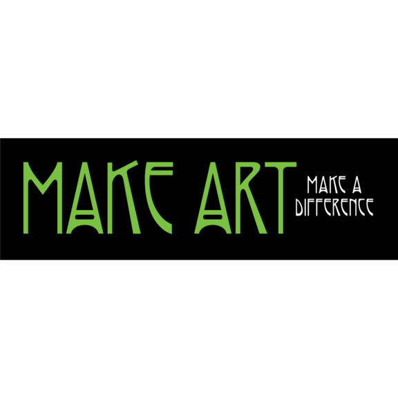 Make Art Make A Difference Sticker