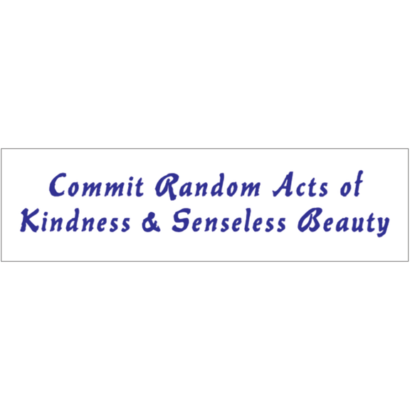 Random Acts Bumper Sticker