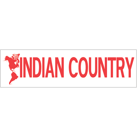 Indian Country Bumper Sticker
