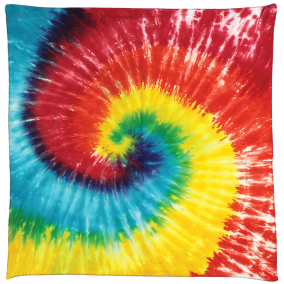 Tie Dye Swirl Bandana