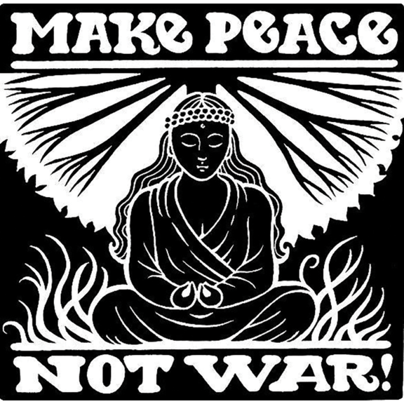 Make Peace Not War Sticker