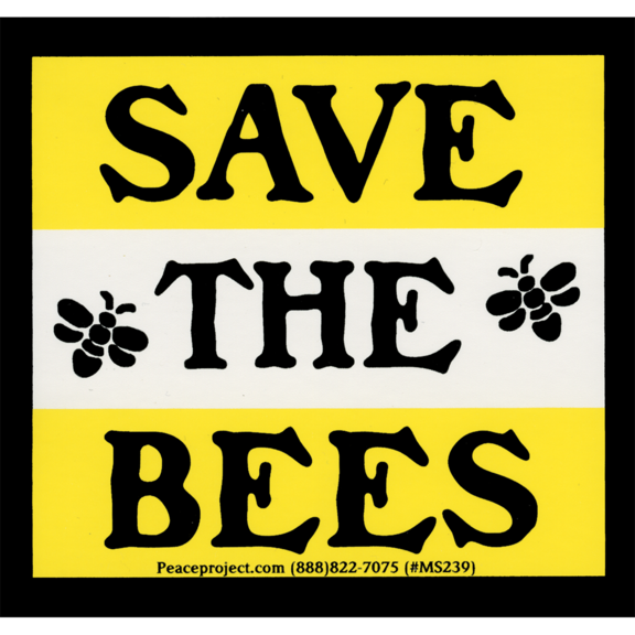 Save The Bees Sticker