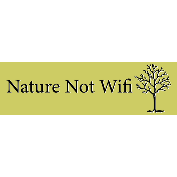 Nature Not Wifi Sticker