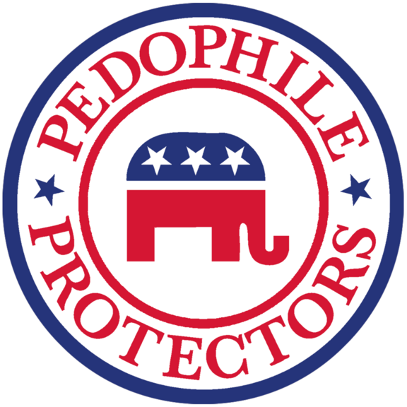 Pedophile Party Sticker