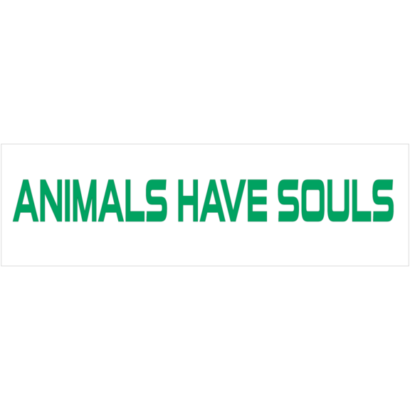 Animals Have Souls Sticker