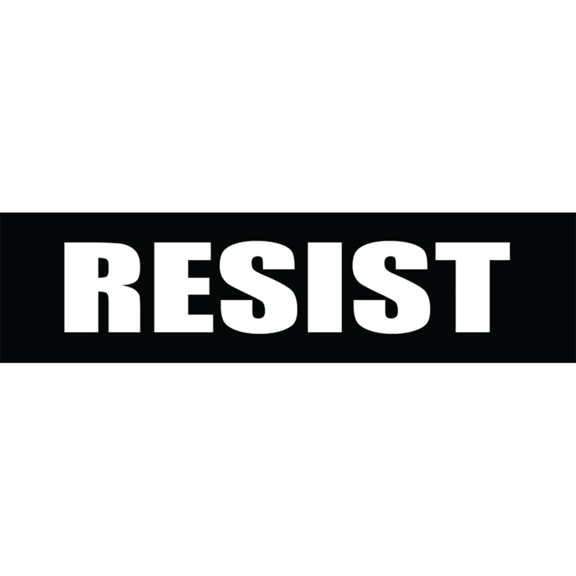 Resist Bumper Sticker 