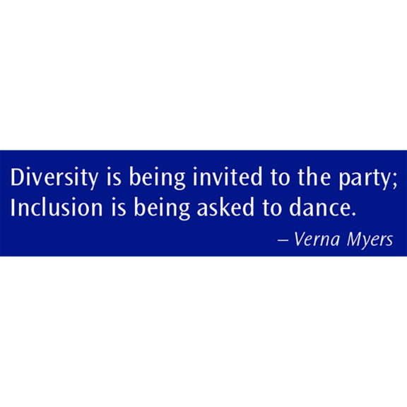 Diversity Inclusion Bumper Sticker