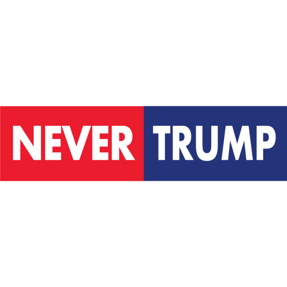 Never Trump Bumper Sticker GONE